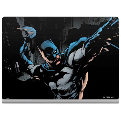 DC Comics Batman Throwing Batarang Jim Lee Art Surface Book 2 13.5in Skin